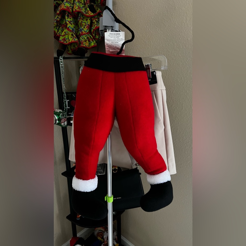 Santa’s hanging legs Decor 20” long